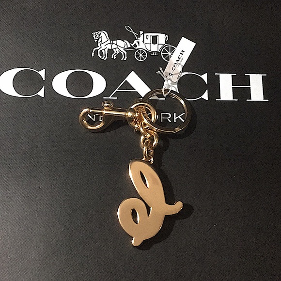 COACH SIGNATURE BAG CHARM (NWT) - Picture 3 of 13